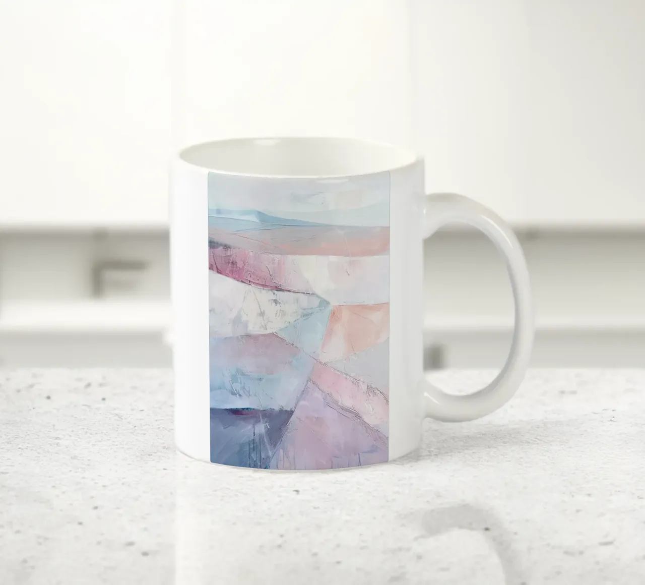 Soft Horizons tazza in ceramica da Mosaic Dialogue