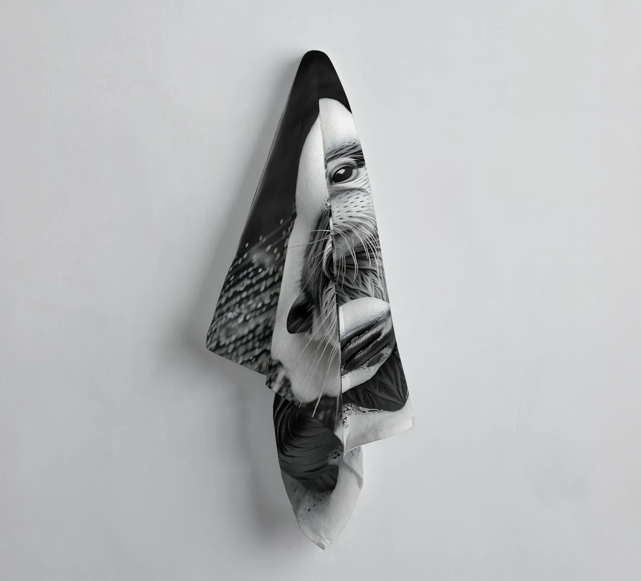 Foaming Otter in the Shower towel by Plain Thoughts
