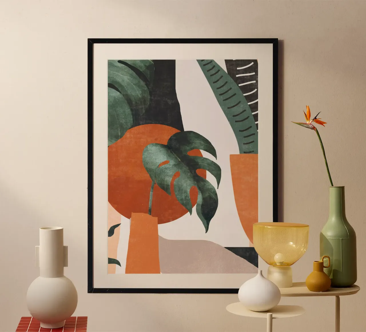 Arte astratta / Piante poster da ThingDesign