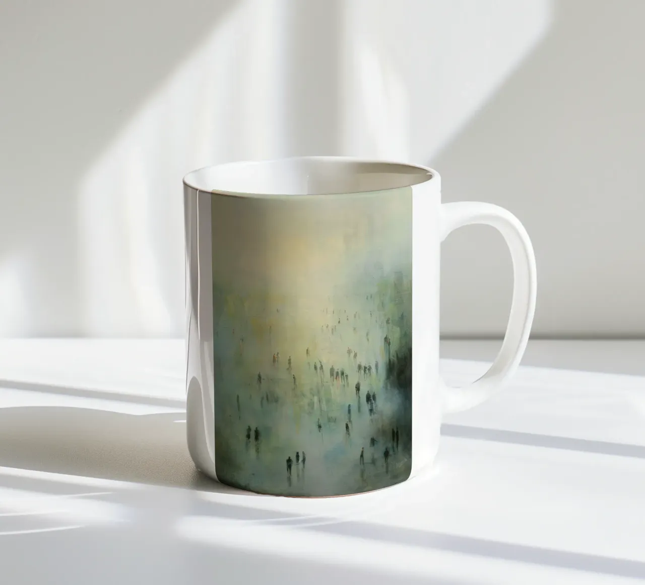 Mist of the Crowd tazza in ceramica da Mosaic Dialogue