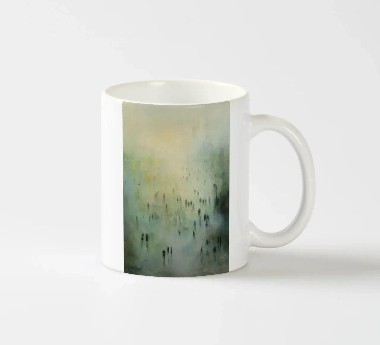 Mist of the Crowd tazza in ceramica da Mosaic Dialogue