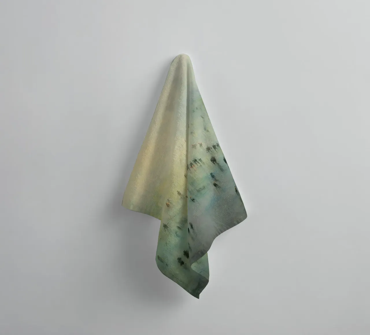 Mist of the Crowd towel by Mosaic Dialogue