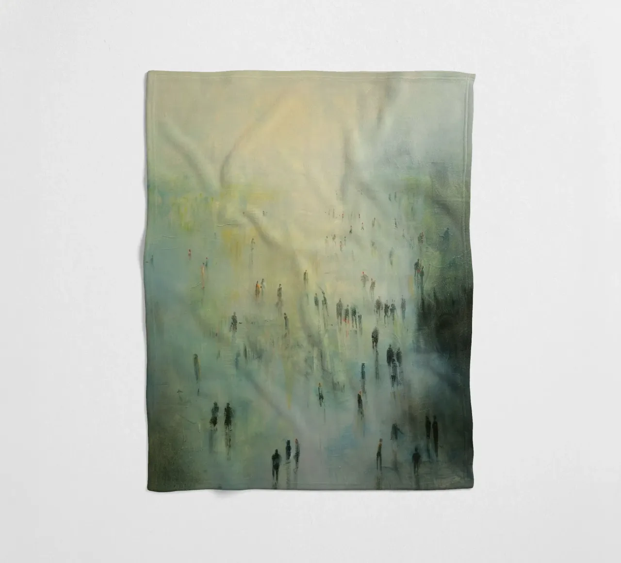 Mist of the Crowd coperta in pile da Mosaic Dialogue