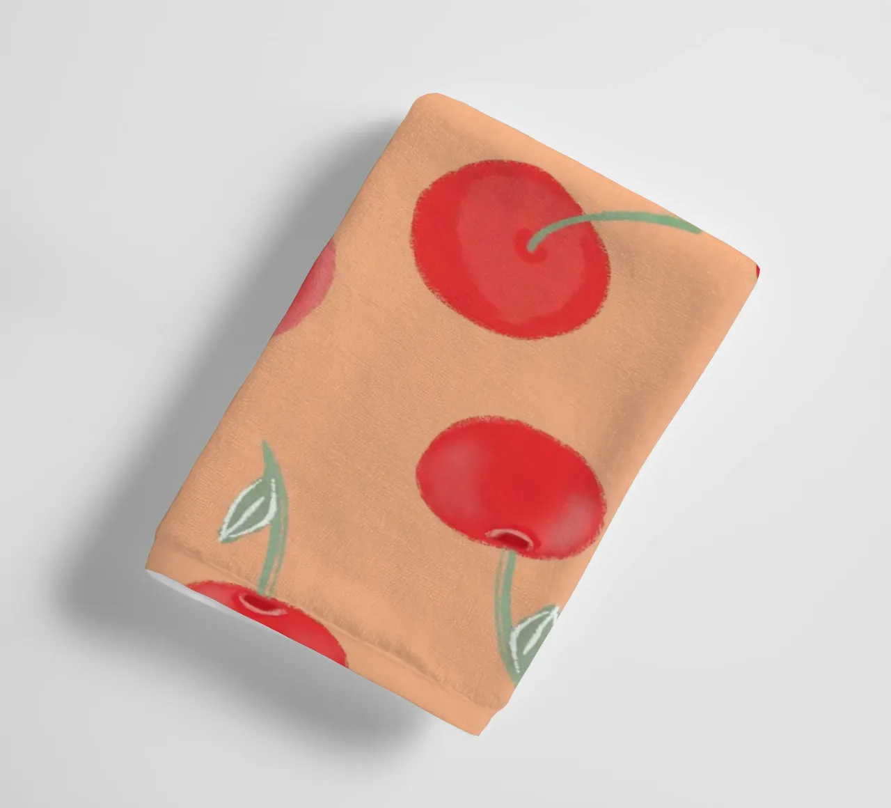 Modello Berry Burst color arancio fragola asciugamano da bagno da gulsengunel