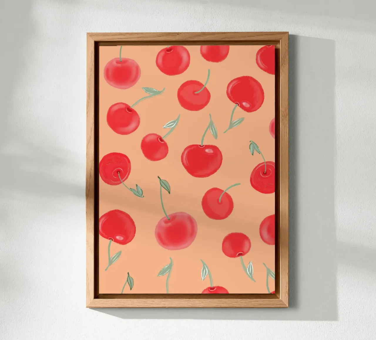 Modello Berry Burst color arancio fragola alluminio dibond da gulsengunel