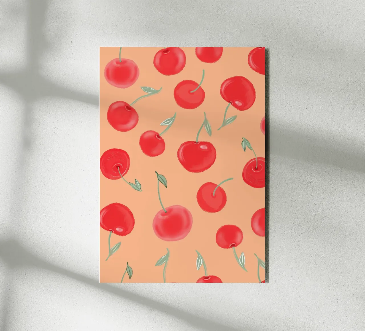 Modello Berry Burst color arancio fragola alluminio dibond da gulsengunel