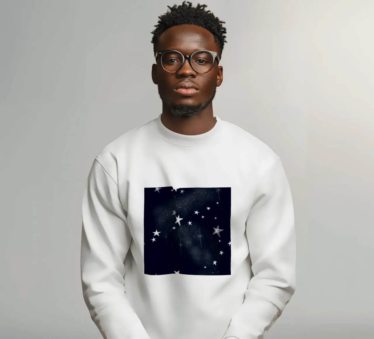Luz de las estrellas en Navidad sudadera de gulsengunel