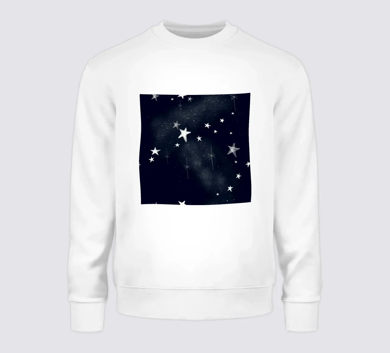 Luz de las estrellas en Navidad sudadera de gulsengunel