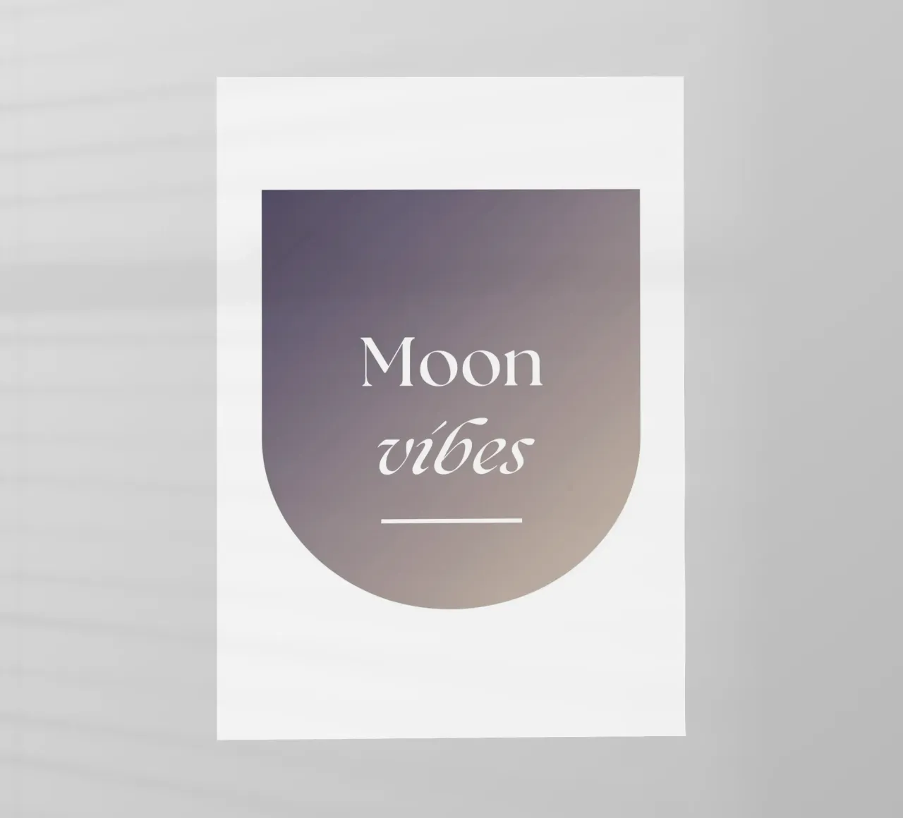 Moon Vibes pellicola backlit da studio.ladina