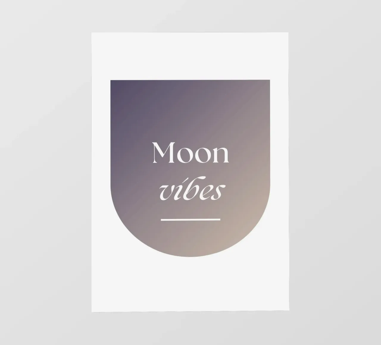 Moon Vibes pellicola backlit da studio.ladina