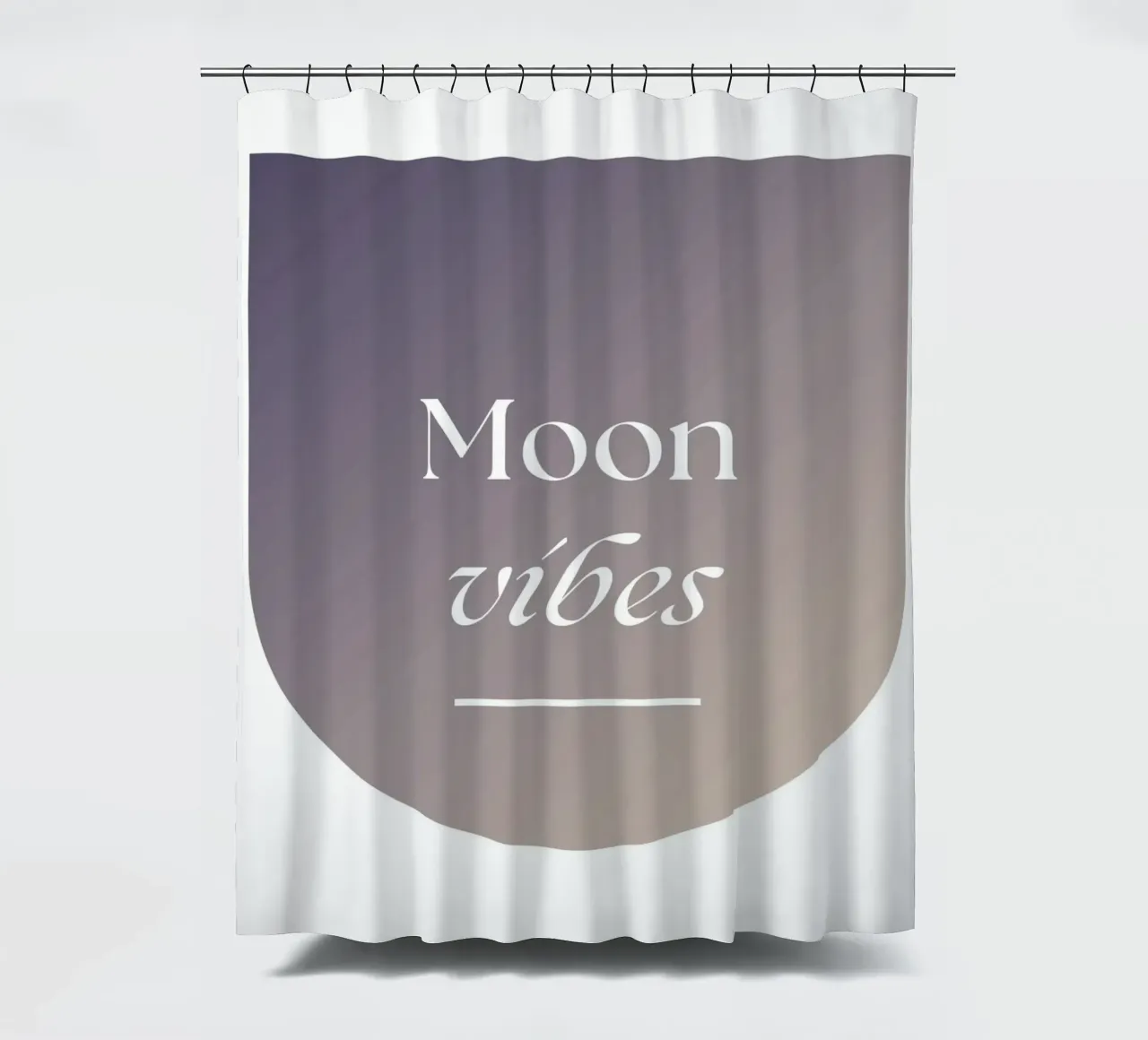 Moon Vibes Duschvorhang von studio.ladina