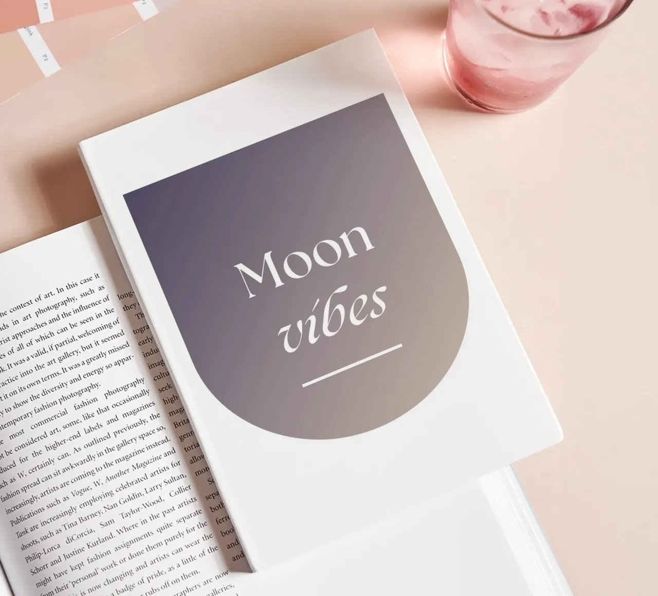 Moon Vibes carnet de notes de studio.ladina