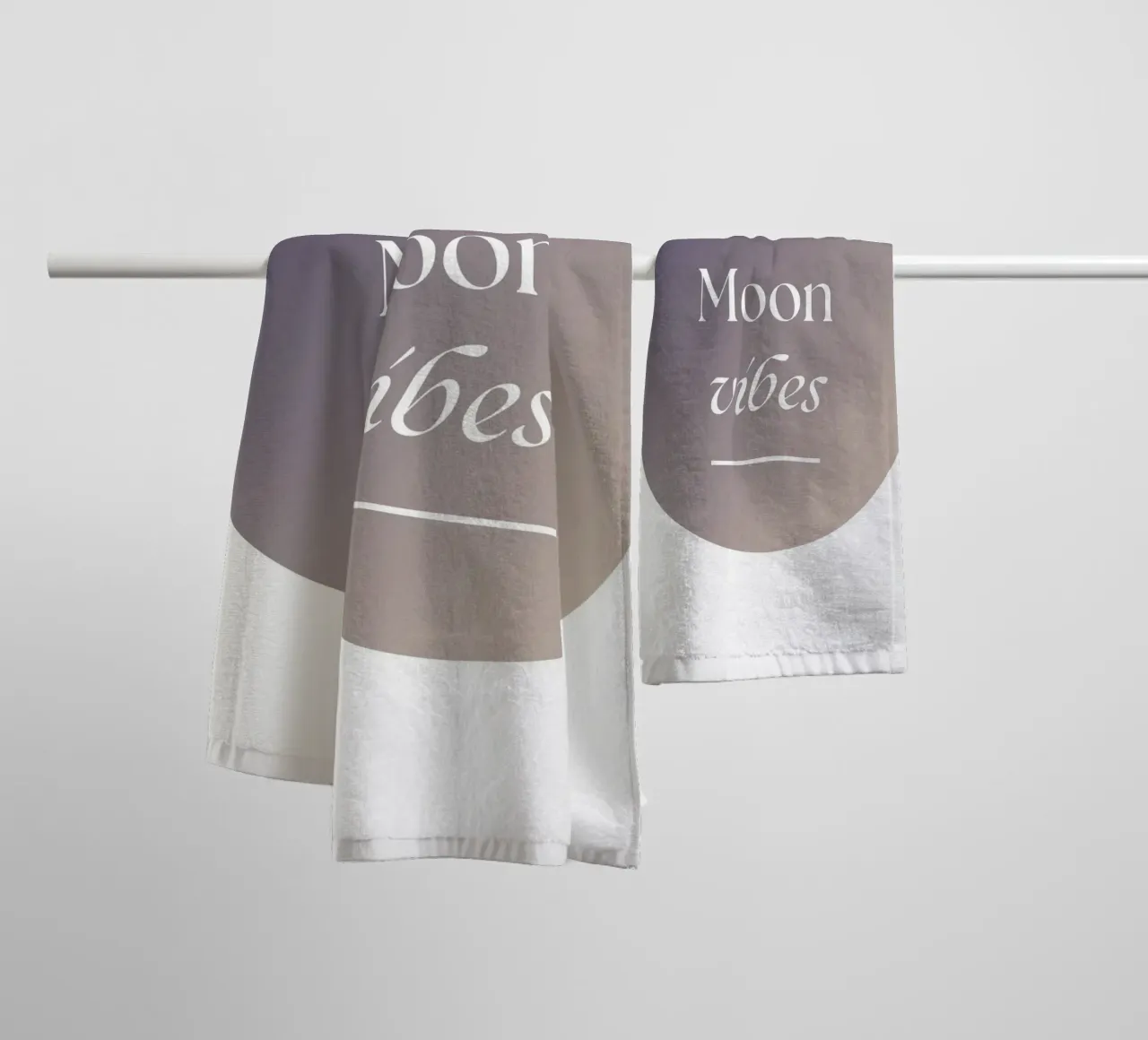 Moon Vibes Handtuch von studio.ladina