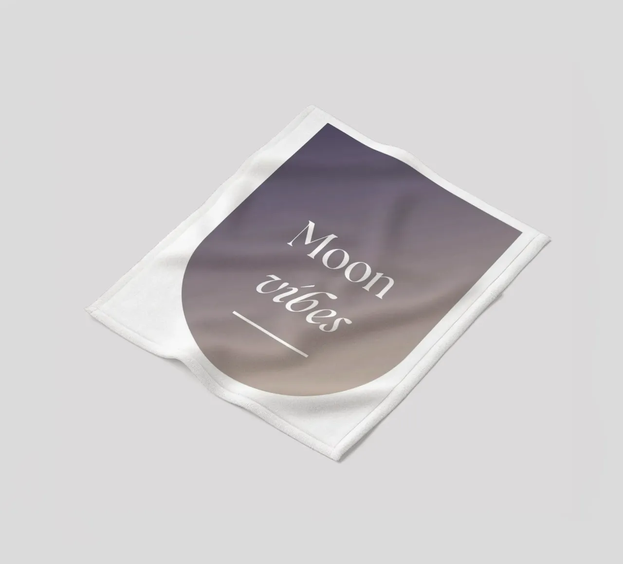 Moon Vibes Fleecedecke von studio.ladina