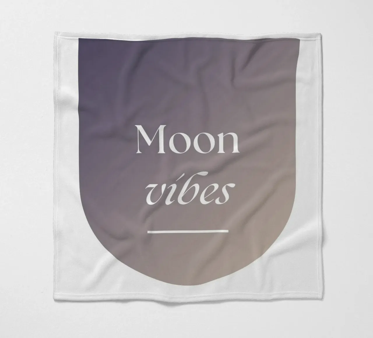 Moon Vibes Fleecedecke von studio.ladina