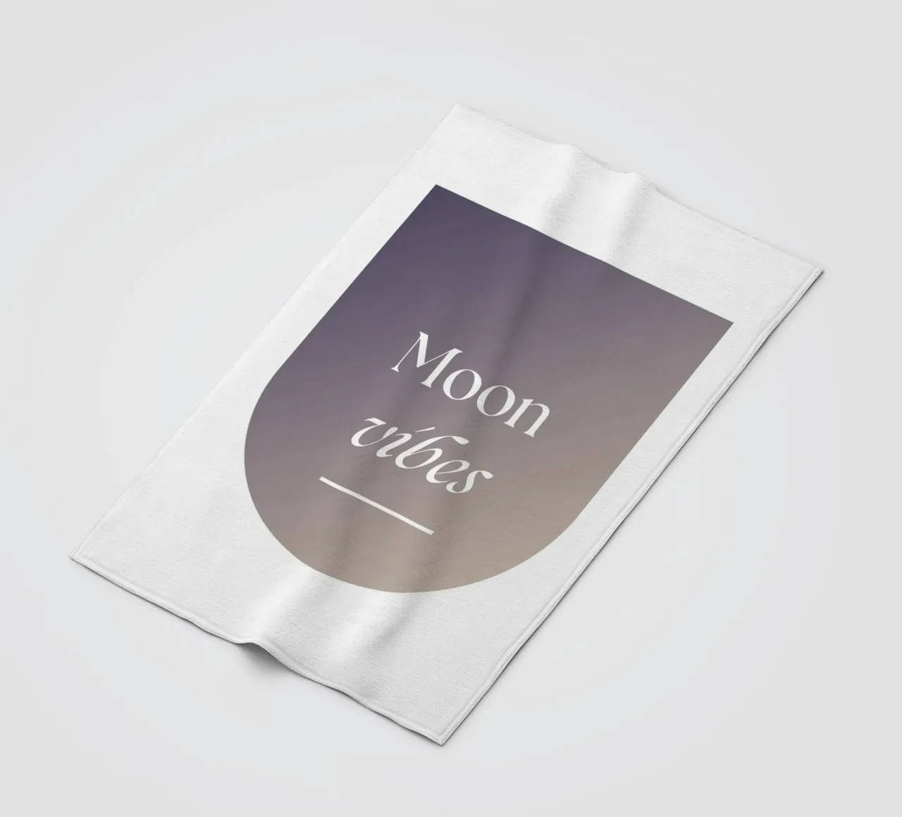 Moon Vibes Fleecedecke von studio.ladina