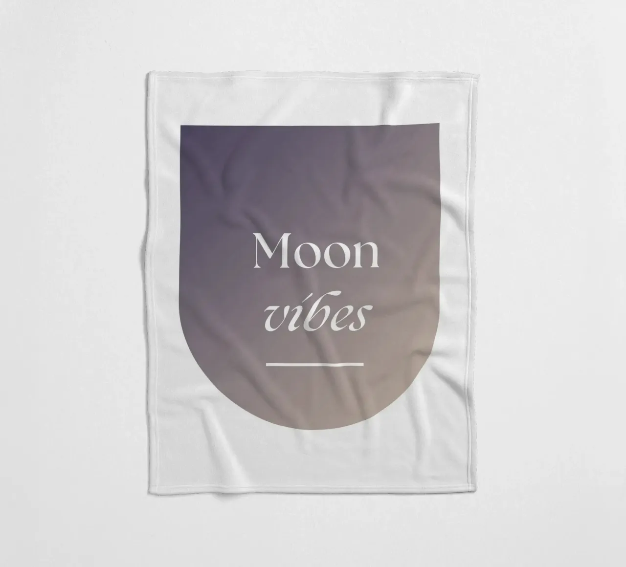 Moon Vibes coperta in pile da studio.ladina