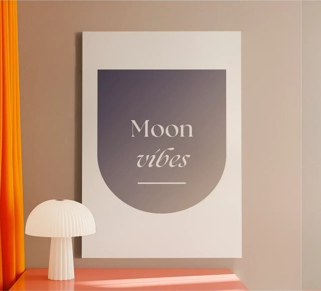 Moon Vibes toile de studio.ladina