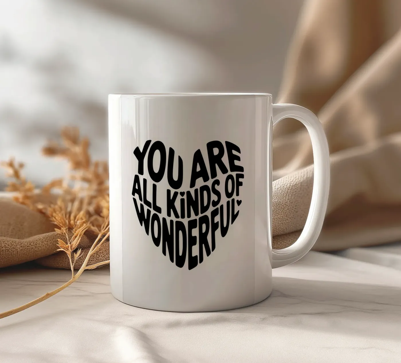 YOU ceramic mug by 20 Farben