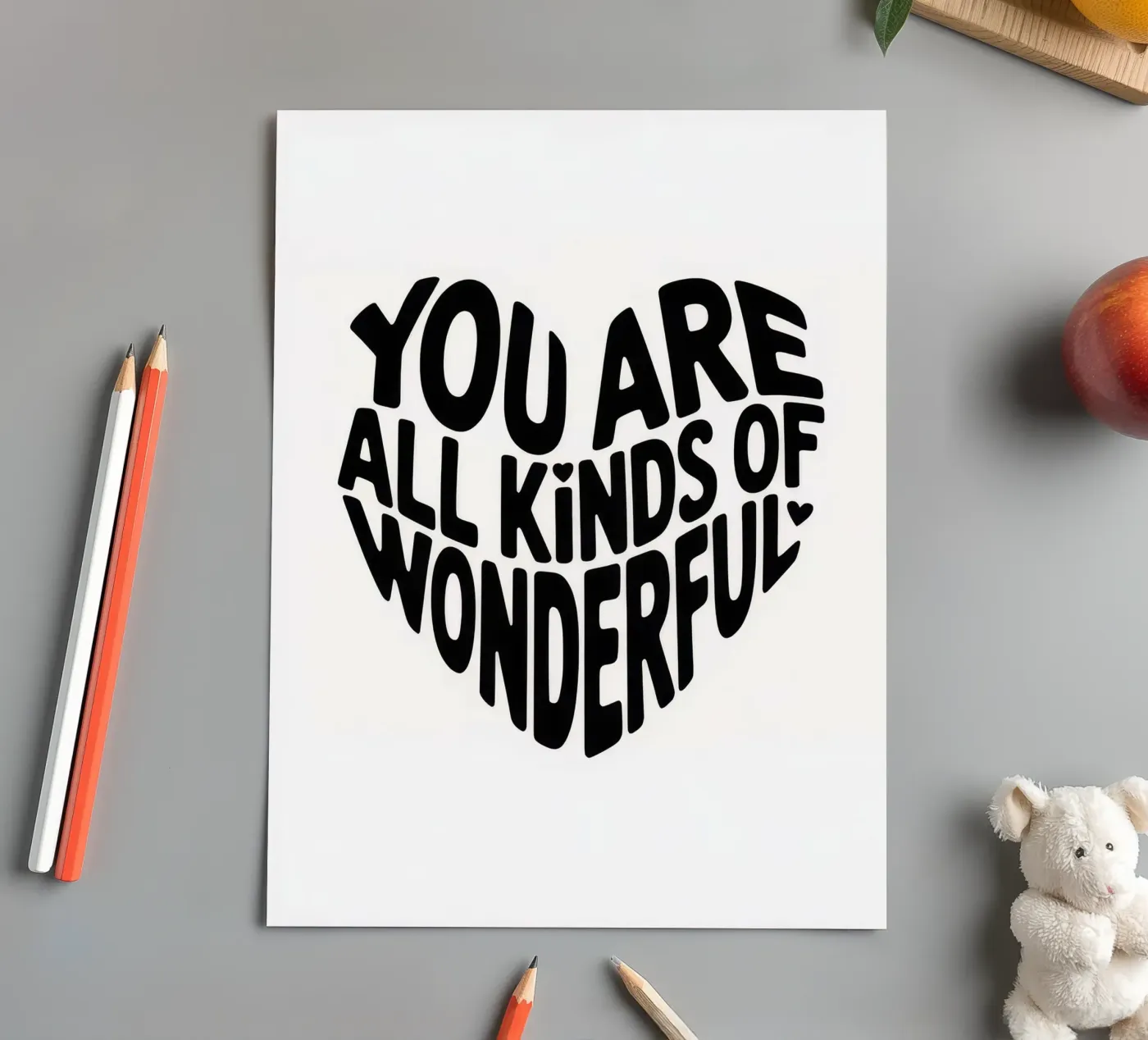 YOU sticker sheet by 20 Farben