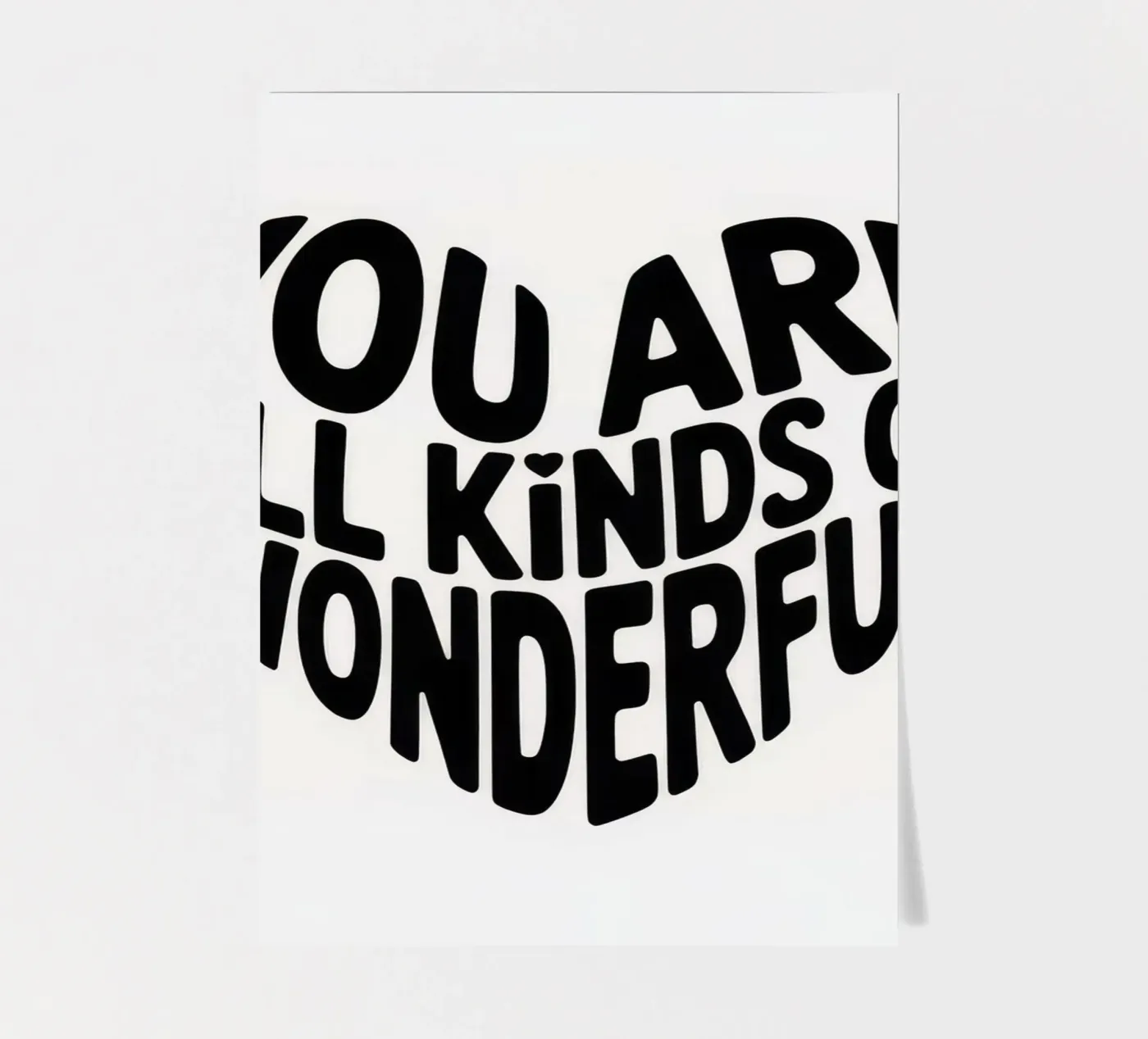 YOU sticker sheet by 20 Farben