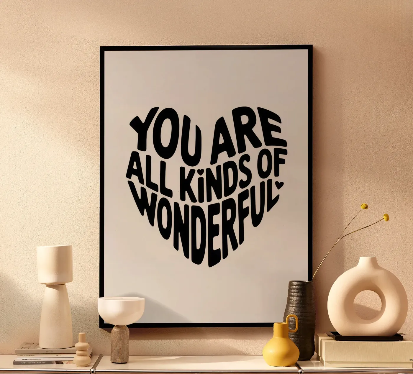 YOU poster van 20 Farben