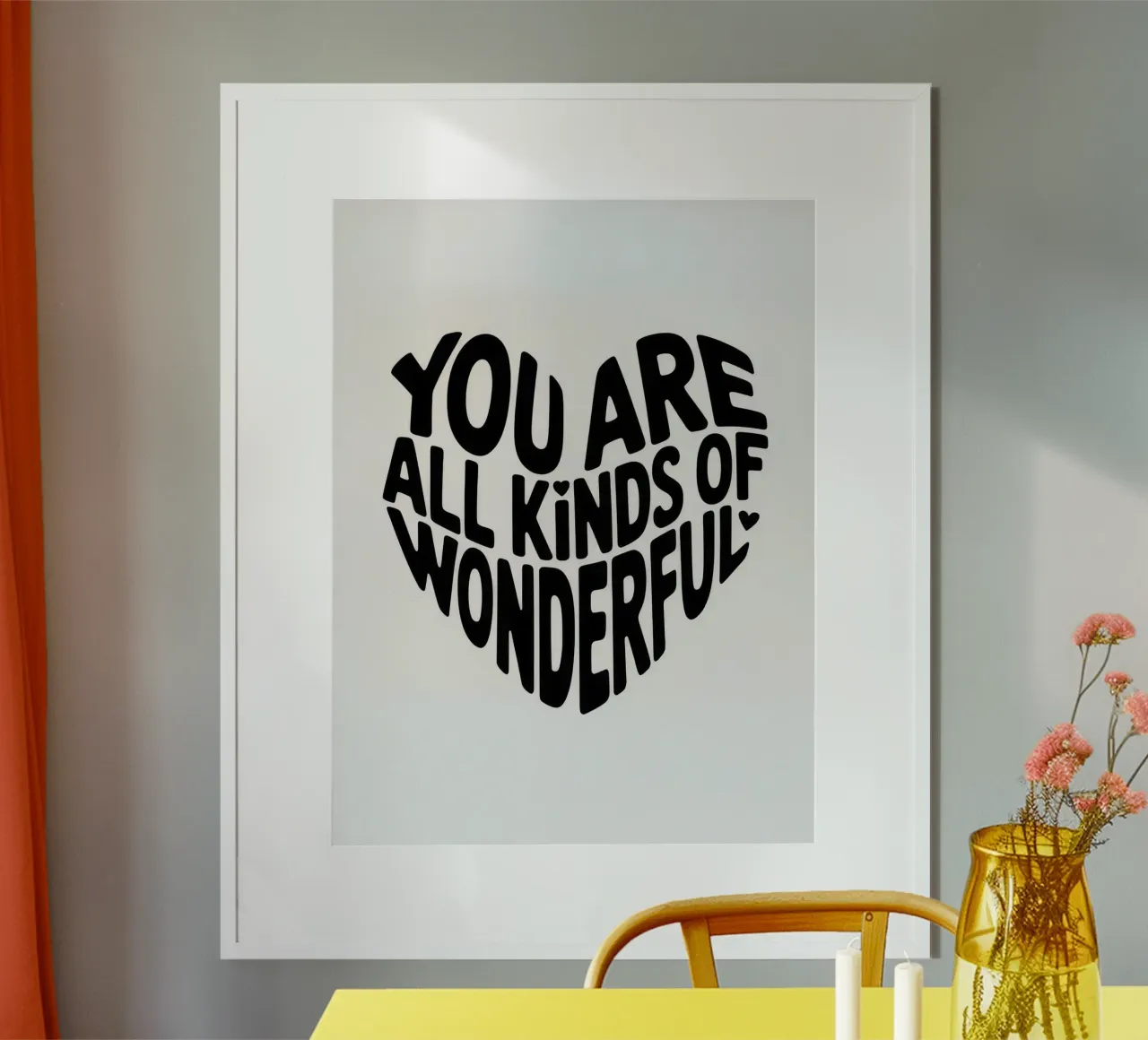 YOU poster da 20 Farben
