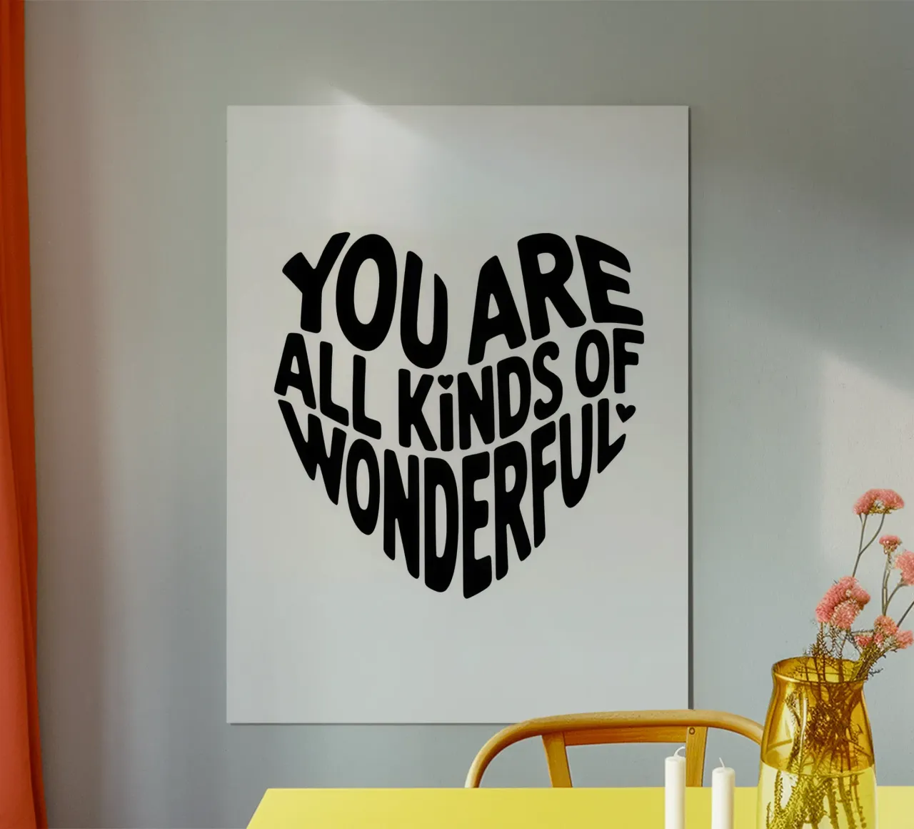 YOU poster da 20 Farben