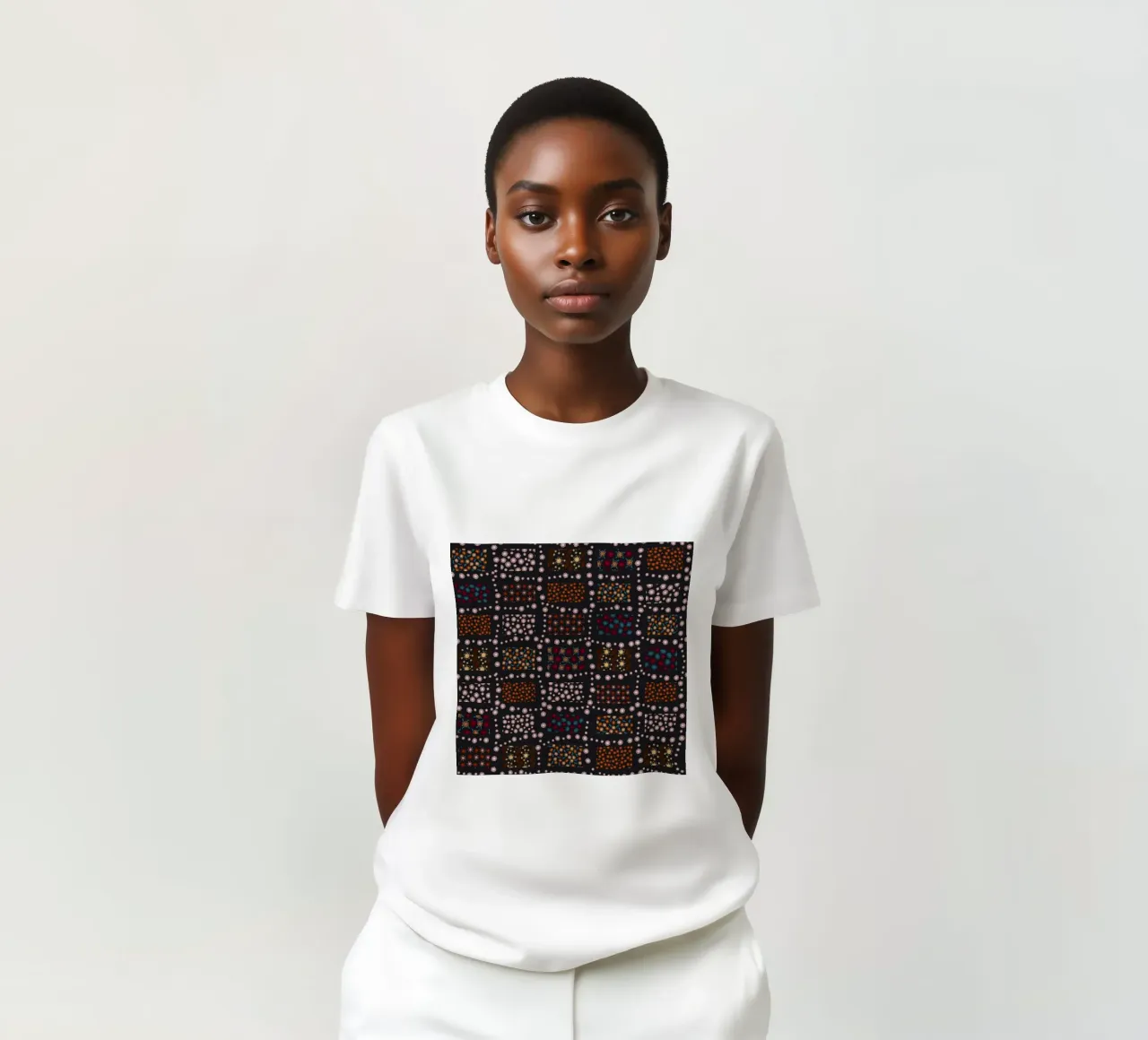 Scarabocchi semplici e colorati t-shirt da gulsengunel