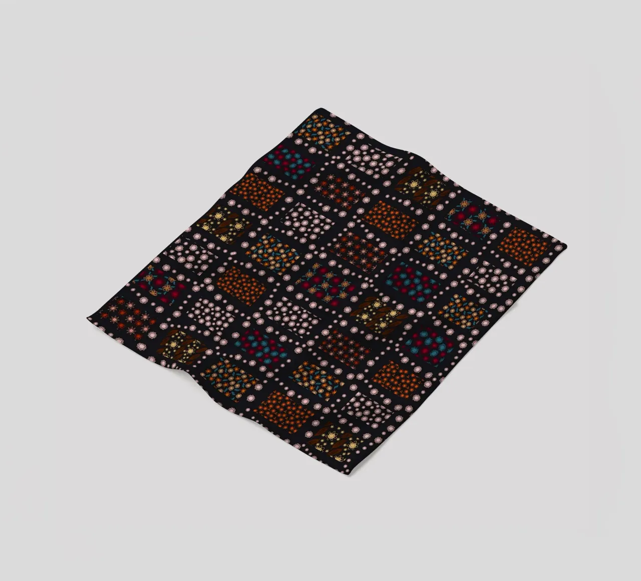 Scarabocchi semplici e colorati coperta in pile da gulsengunel