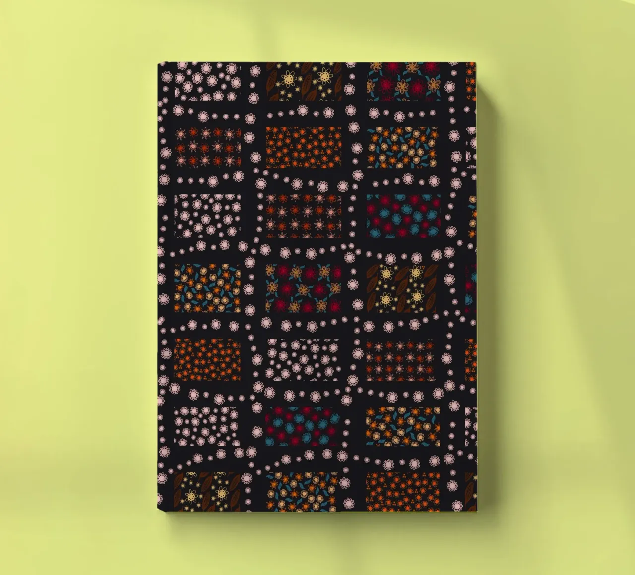 Doodle simple colorful notebook by gulsengunel