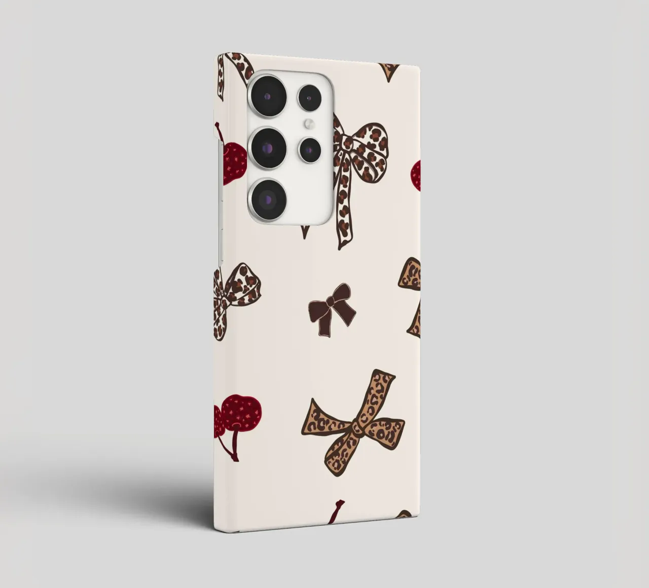 Leopard Cherry Pattern coque samsung de gulsengunel