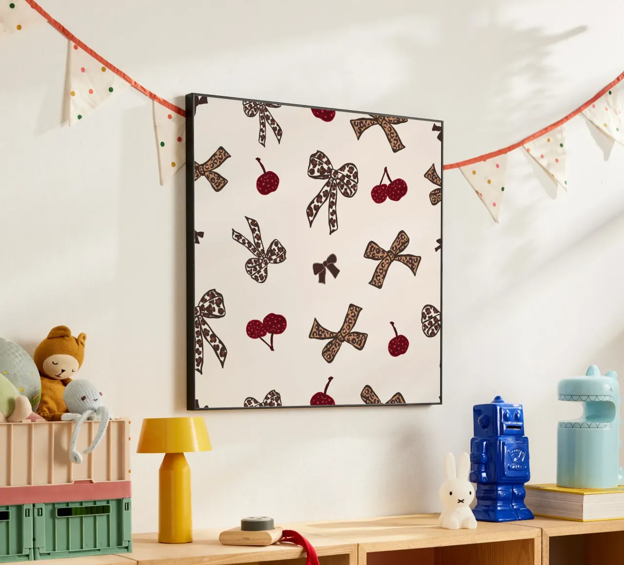 Modello Leopard Cherry alluminio dibond da gulsengunel