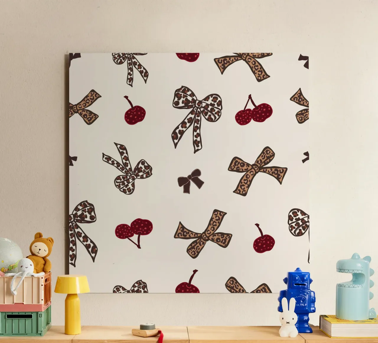 Modello Leopard Cherry alluminio dibond da gulsengunel