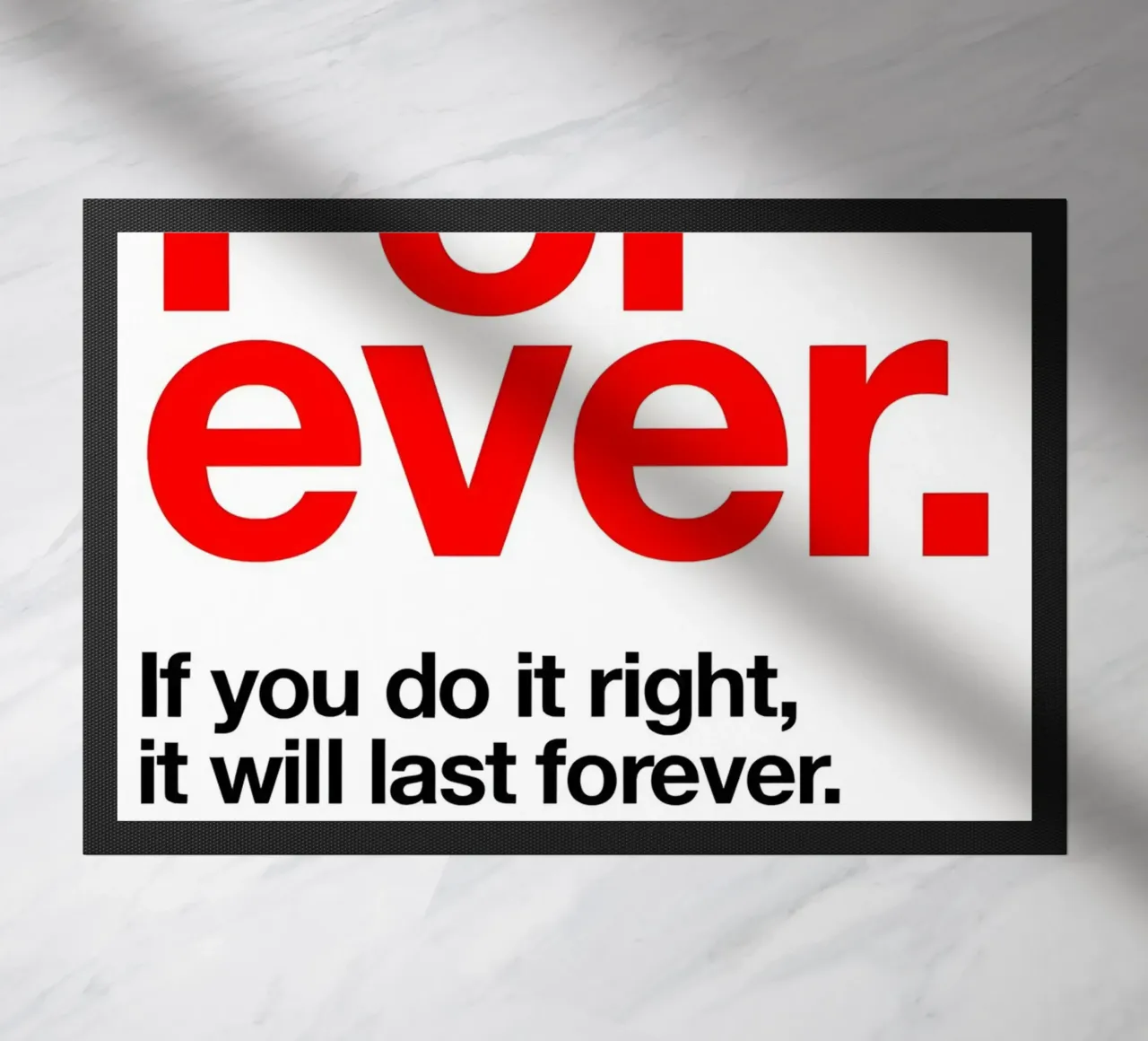 For ever zerbino da Type & Tape