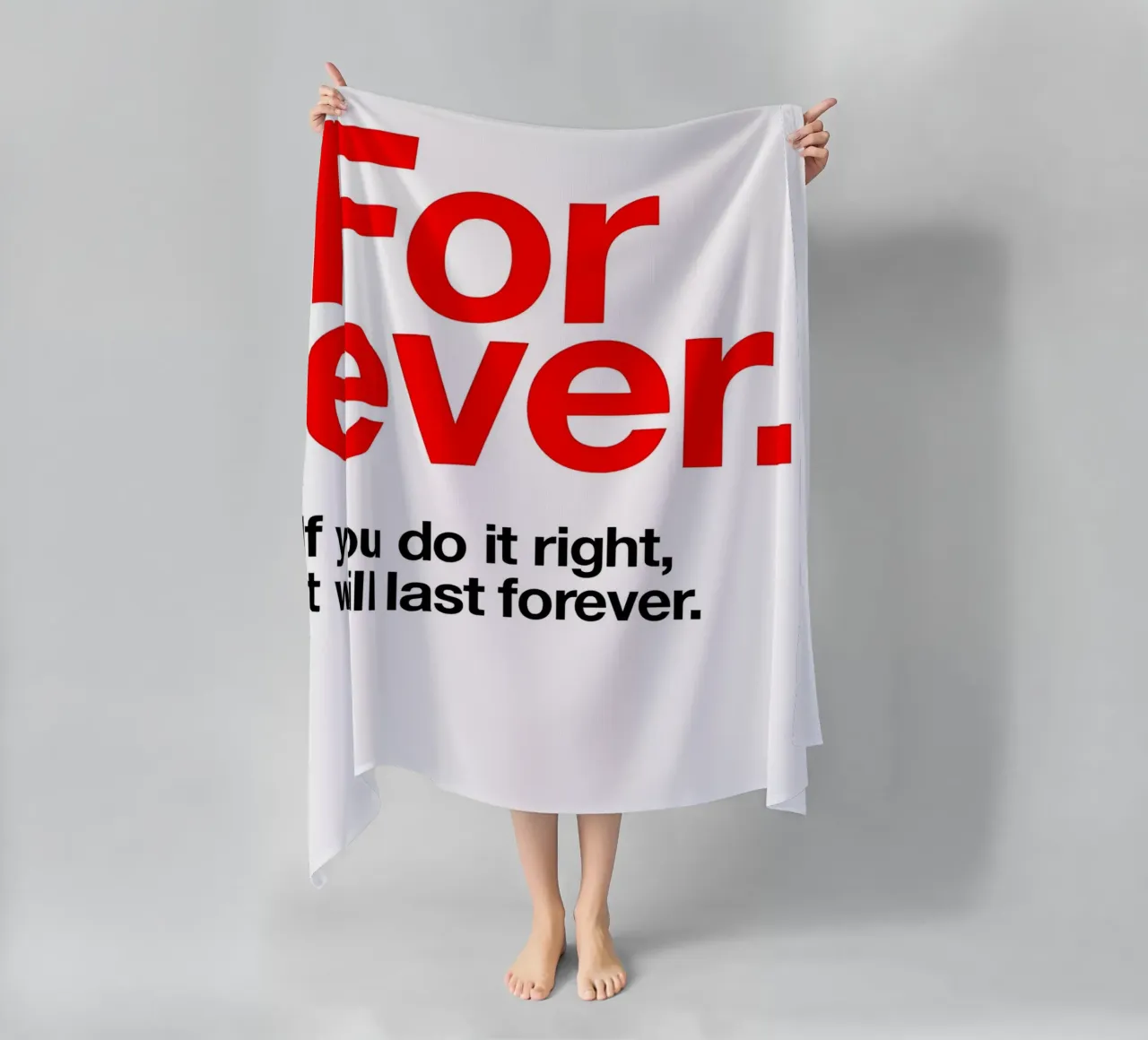 For ever telo mare da Type & Tape
