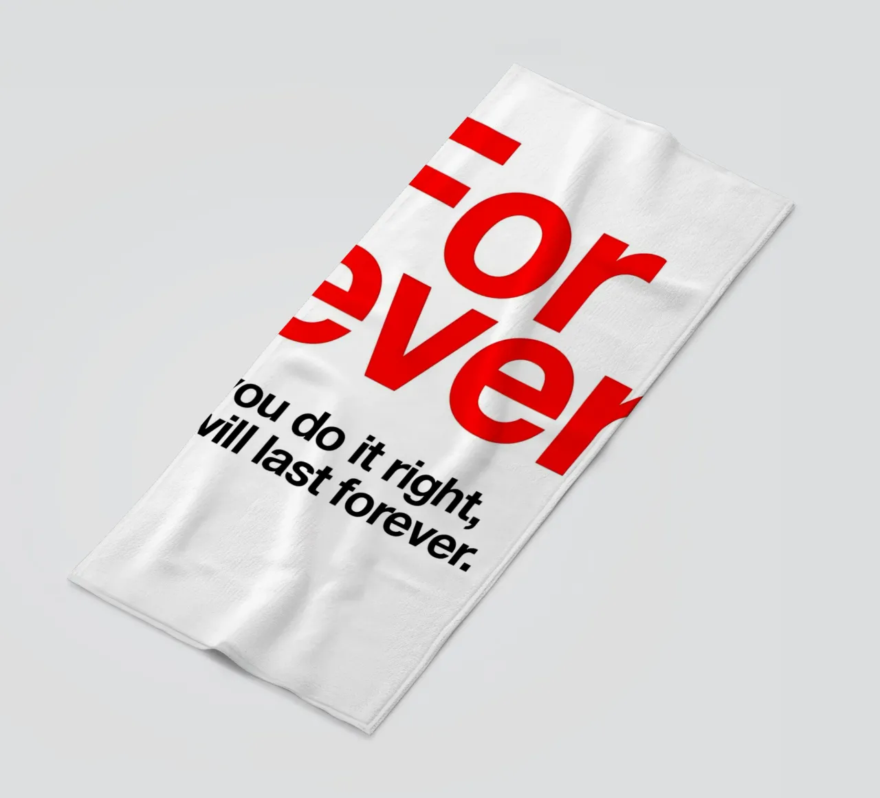 For ever telo mare da Type & Tape