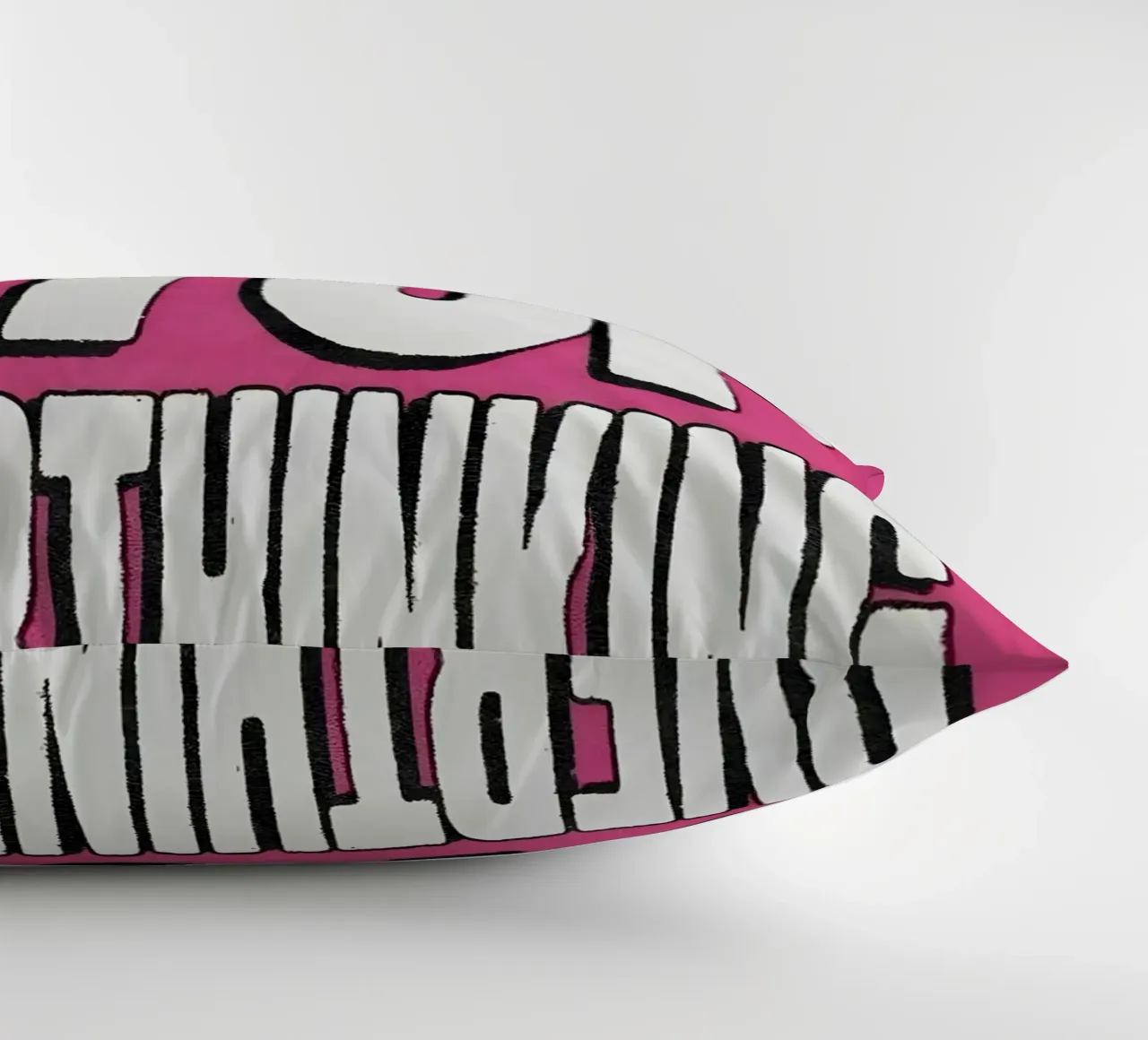 "STOP OVERTHINKING" cuscino da Type & Tape