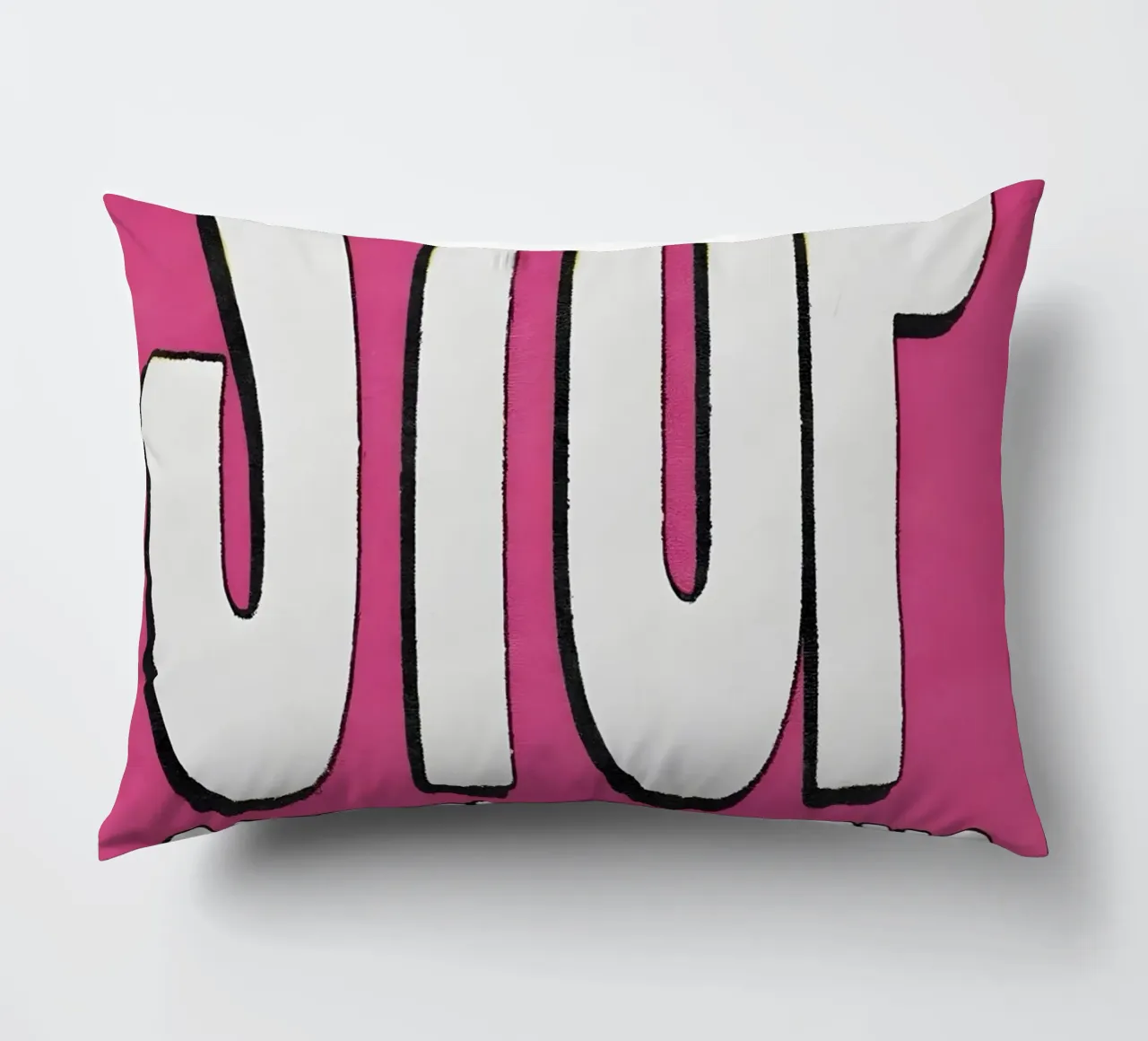 "STOP OVERTHINKING" cuscino da Type & Tape