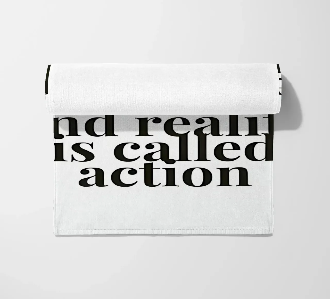 The distance between dreams and reality called action telo mare da Type & Tape