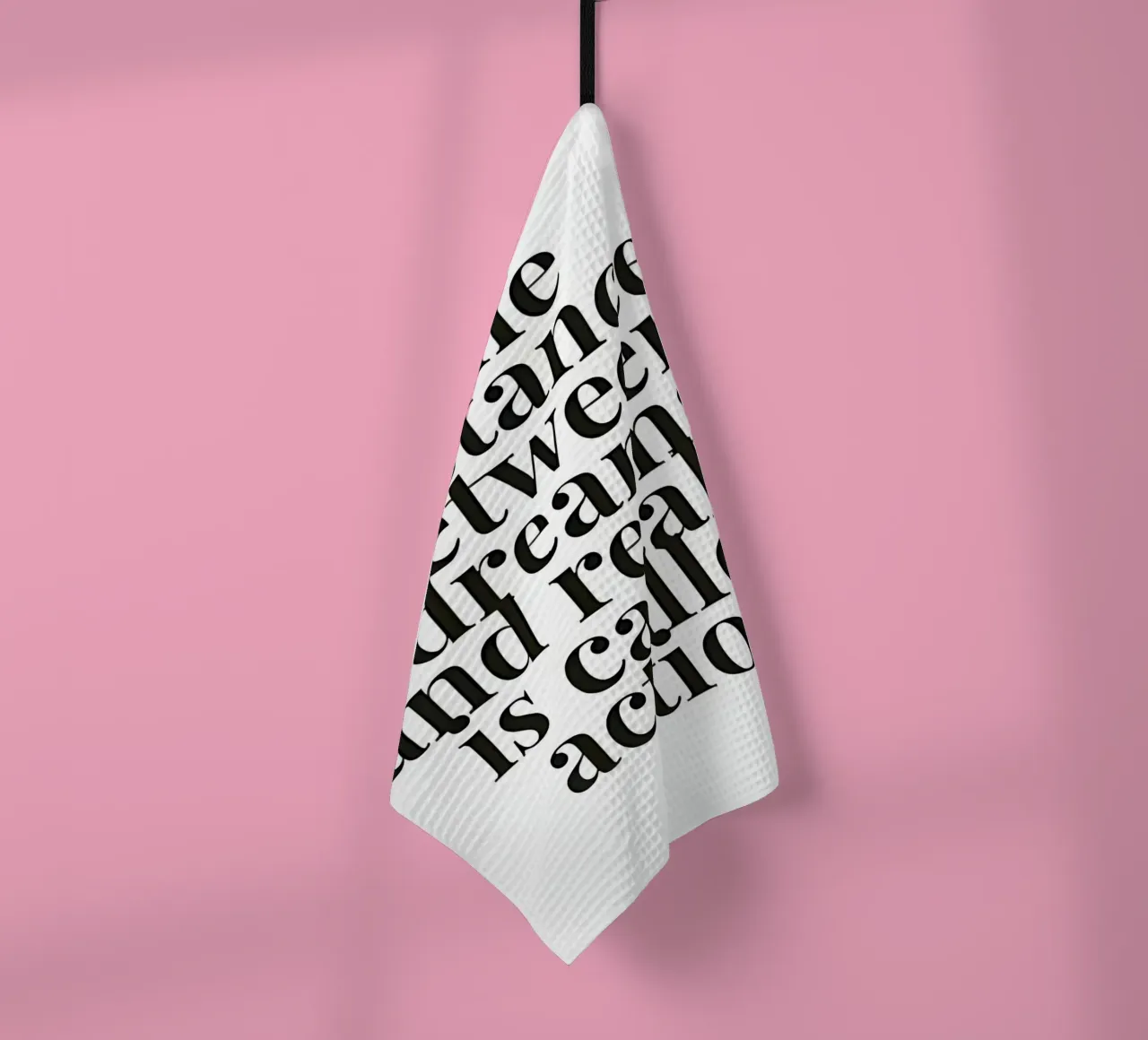 The distance between dreams and reality called action canovaccio da cucina da Type & Tape