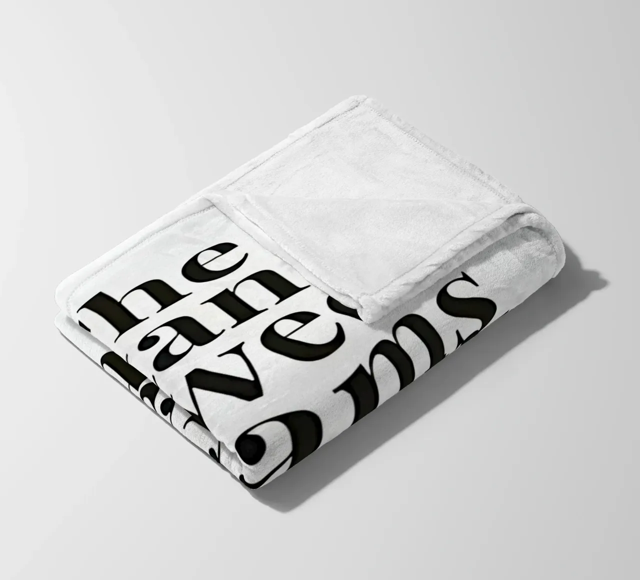 The distance between dreams and reality called action Fleecedecke von Type & Tape