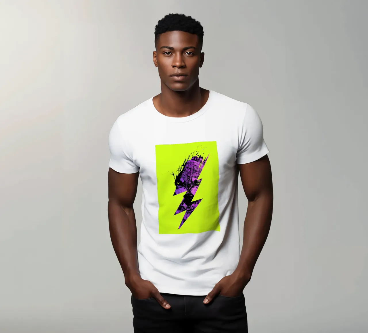 Thunderwolf t-shirt da Róbert Farkas