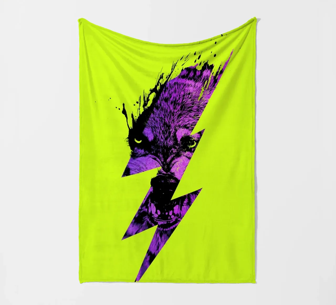 Thunderwolf coperta in pile da Róbert Farkas