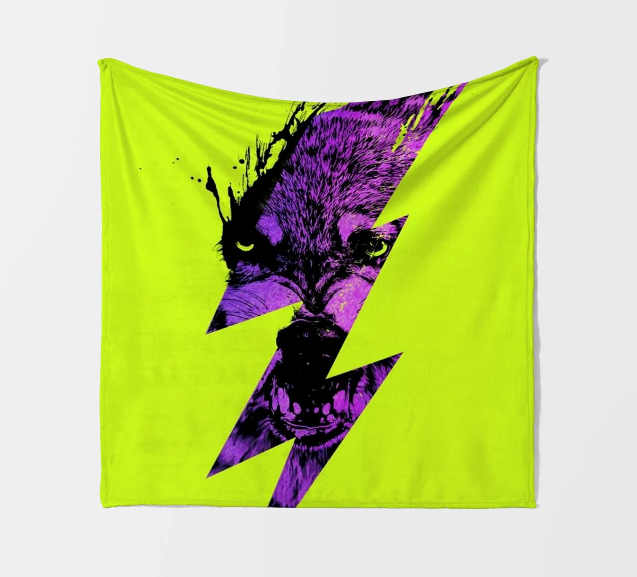 Thunderwolf coperta in pile da Róbert Farkas
