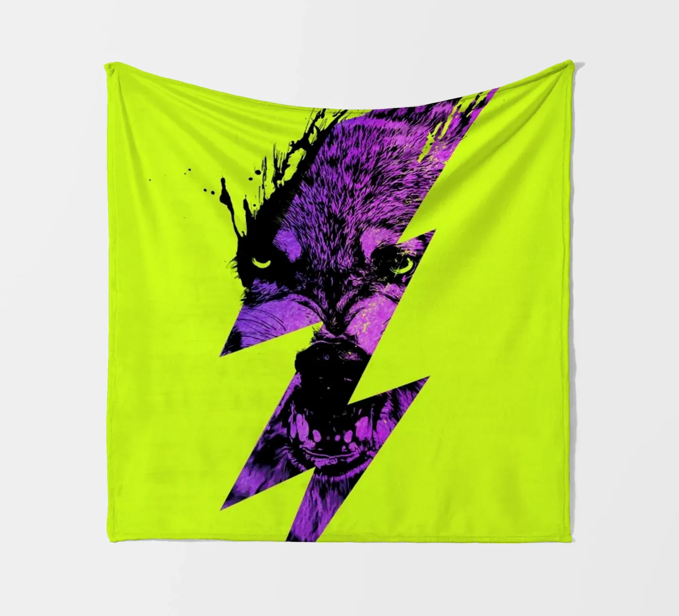 Thunderwolf fleecedeken van Róbert Farkas