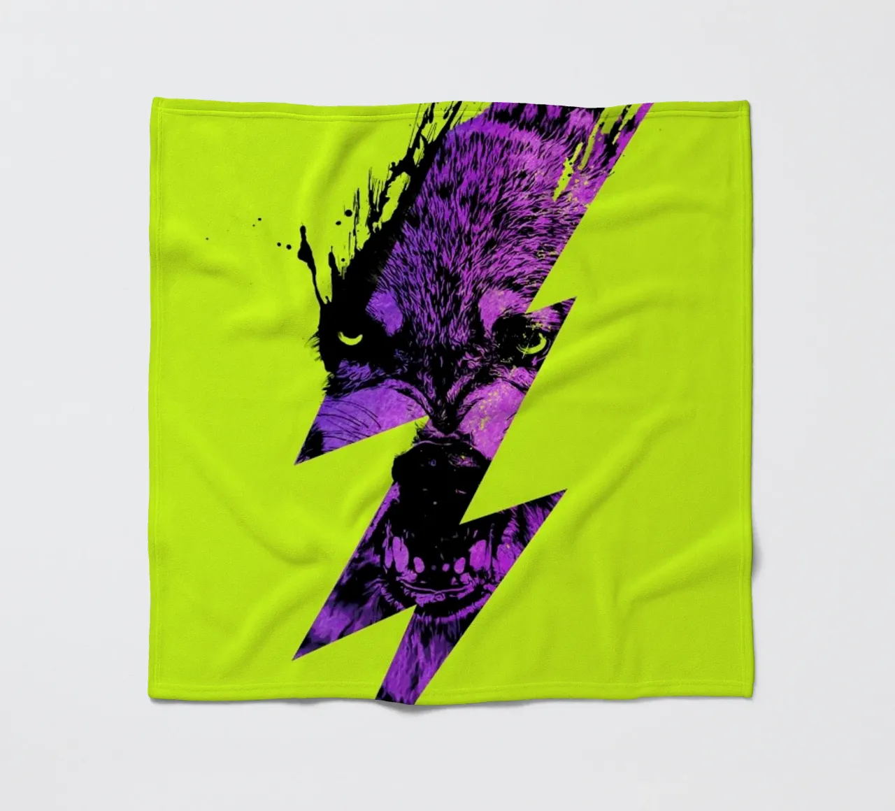 Thunderwolf coperta in pile da Róbert Farkas