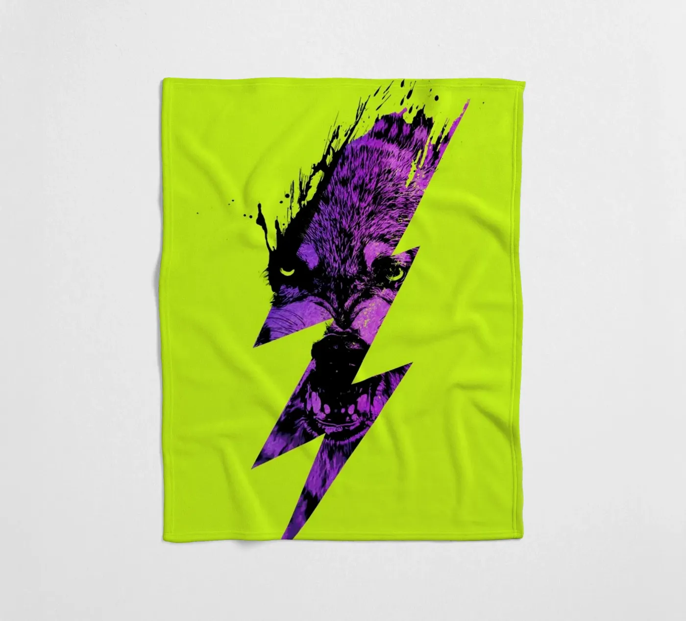 Thunderwolf fleecedeken van Róbert Farkas