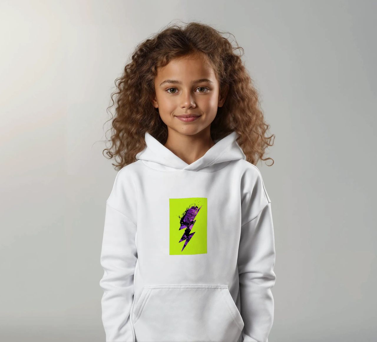 Thunderwolf sudadera con capucha para niño de Róbert Farkas