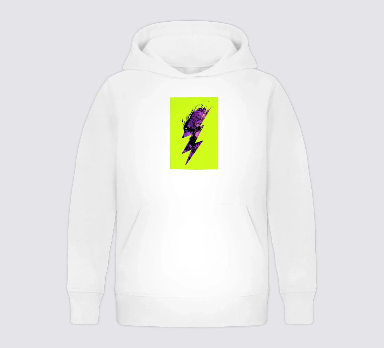 Thunderwolf sudadera con capucha para niño de Róbert Farkas